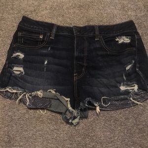 American eagle jean shorts